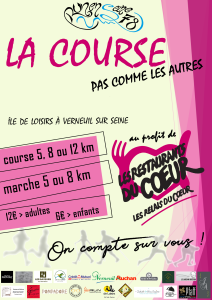 Affiche LA COURSE PAS COMME LES AUTRES